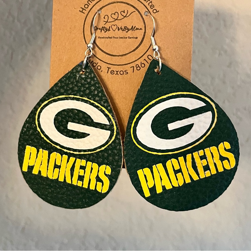 Packers Handmade & Lightweight Women’s Earrings